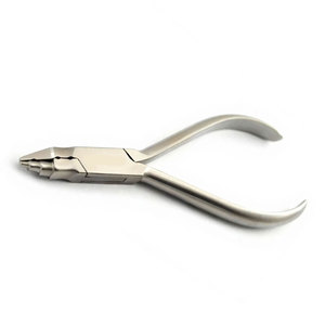 Pince à boucle Young's dentaire, outil de formage de fil orthodontique, manuel, en acier inoxydable allemand, argenté, CE - Product Image 3
