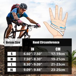 Guantes de Ciclismo Antideslizantes para Hombre y Mujer, Guantes con Pantalla Táctil para Bicicleta de Montaña, Ciclismo de Carretera, Ciclismo, Escalada - Product Image 6