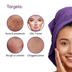 Gel nettoyant visage Acmed Pimple Care pour peaux acnéiques et grasses avec acide salicylique, huile d'arbre à thé et aloe vera, nettoyant doux - 70g - Product Image 6