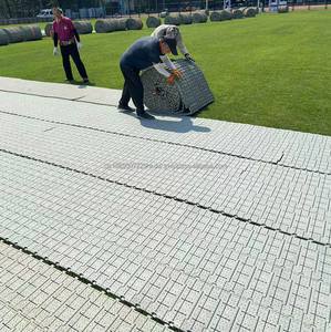 Suelo entrelazado para eventos, baldosas portátiles para carpas, baldosas de plástico para proteger el césped en eventos. - Product Image 4