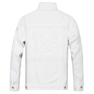 Vestes en jean pour hommes, qualité supérieure, fabrication pakistanaise, design personnalisé, logo sur le devant, vente en gros, veste d'hiver - Product Image 2