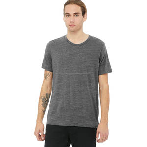 Camiseta Deportiva Personalizada con Logotipo, Cuello Redondo, Manga Corta, Algodón, Azul Marino, Lisa - Product Image 4