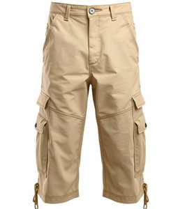Pantalon cargo décontracté pour homme, coupe droite, 100% coton, taille haute, léger, avec plusieurs poches - Product Image 5