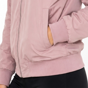 <b>Women</b> <b>Bomber</b> <b>Jacket</b> Premium <b>Lightweight</b> Stylish Comfortable Durable Classic Soft Comfortable Breathable Fabric For Wear - Product Image 6