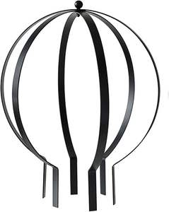 Grande treille circulaire décorative en métal pour jardin, utilisation intérieure et extérieure, pour soutenir les plantes grimpantes, les fleurs et les fruits - Product Image 5