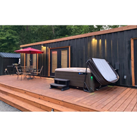 Maisons miniatures de haute qualité, unités de logement modulaires modernes pour une vie résidentielle, hébergement temporaire et usage commercial