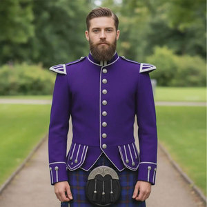 Veste Doublet Traditionnelle Fait Main pour Bagpipeur Écossais, Uniforme de Parade, Meilleures Ventes 2026 - Product Image 1