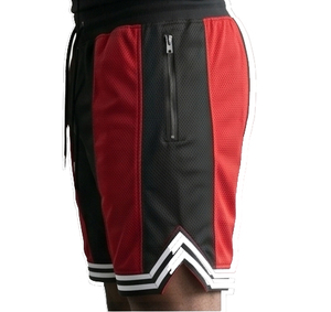 Mens Premium Football Mesh <b>Shorts</b> <b>Zipper</b> Pockets Sublimation Men Basketball Mesh <b>Shorts</b> Men's Polyester Mesh Basketball <b>Short</b> - Product Image 4