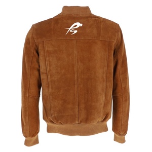 Men's Customized Flannel Lined Motorcycle Jacket Long Sleeve Rugged <b>Brushed</b> <b>Suede</b> Waterproof Reversible Thick Winter - Product Image 6