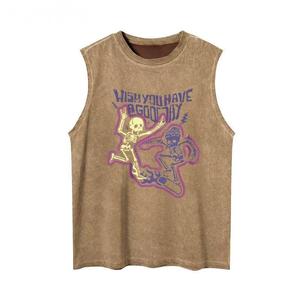 Men's THREAD and <b>FEATHERS</b> Hooded Tank <b>Top</b>-Polyester/Cotton Casual Breathable & Quick Dry - Product Image 5