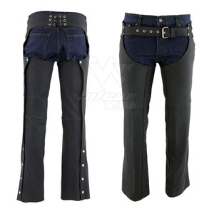 Lasting Durability Horse <b>Riding</b> Leather <b>Chaps</b> Professional Outdoor <b>Riding</b> Apparel Crafted For Comfort And Secure Performance - Product Image 6