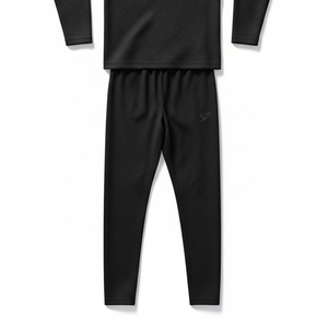 Winter <b>Thermal</b> Compression Tracksuit Fleece Lined <b>Men</b> Sports Suit Base Layer Workout Clothes Windproof Gym Training Set - Product Image 2