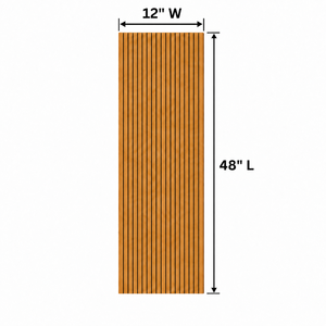Panneaux de revêtement mural insonorisés en bois massif 3D pour hôtel, salle de bain, salon et couloir - Design moderne, couleur personnalisable - Product Image 2