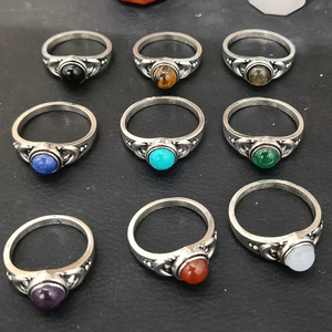 Anillos de dedo de latón de diseñador hechos a mano, joyería de boda india bohemia de moda para cristianos, para compromisos - Product Image 1