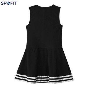 Uniformes de cheerleading haut de gamme, technologie anti-transpiration, tissu respirant, costume de cheerleader, design personnalisé - Product Image 4