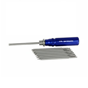 Jeu de tournevis à os avec poignée à accouplement rapide, instruments chirurgicaux orthopédiques professionnels pour la fixation osseuse et les implants - Product Image 2
