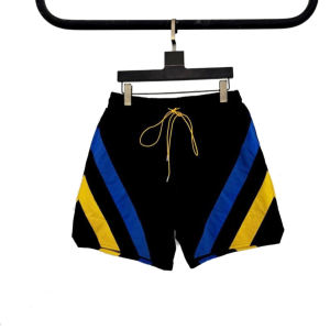 Shorts d'été pour hommes en polyester et élasthanne extensibles dans les quatre sens, imprimés graphiques, confortables et changeant de couleur - Product Image 4