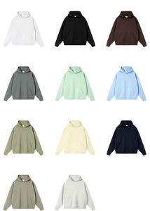 Sweat-shirt à capuche unisexe tendance, coupe oversize, style streetwear futuriste, pull personnalisé, fournisseur en gros, 100% coton - Product Image 6