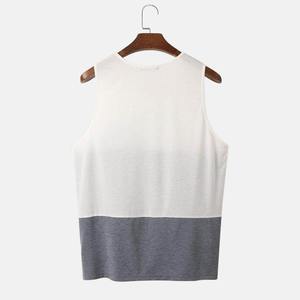 Débardeur de sport pour homme, sans manches, coupe ajustée, en polyester imprimé, pour musculation - Product Image 2