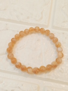Bracelet vintage pour femme Amaira Jewels, classique, en perles imitation perle, forme de boule, pierre naturelle, design simple, bijoux - Product Image 1