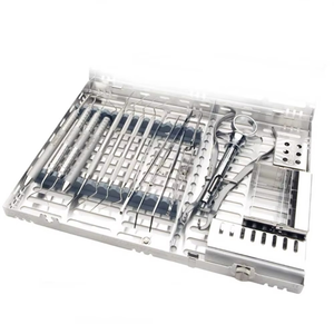Juego de Instrumentos Quirúrgicos Dentales de Acero Inoxidable, Kit de Herramientas Manuales para Cuidado Bucal, Plateado, con Certificación CE - Product Image 2