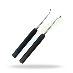 Curetas Angulares Laterales de 15 Pulgadas de Longitud Total y 9 Pulgadas de Mango, Instrumento Quirúrgico de Neurocirugía, Cureta Ósea para Cirugía de Columna Vertebral - Product Image 3