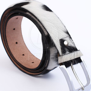 Ceintures en cuir à poils sur mesure de haute qualité, boucle en acier décontractée, légères, écologiques, best-seller, nouvelle arrivée - Product Image 2