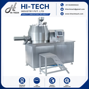 Granulateur-mélangeur rapide en acier inoxydable avec système de mélange à haute vitesse et de granulation humide - Product Image 4