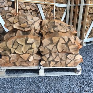 Bois de chauffage de qualité supérieure, séché au four, en pin, acacia et chêne, au prix d'usine - Product Image 2