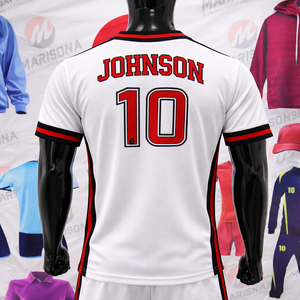 Maillot d'entraînement de football personnalisé, taille plus, pour écoles et équipes, tissu respirant à séchage rapide, broderie sublimée, antibactérien - Product Image 2