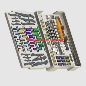 BISONS - Juego de Implantes Ortopédicos Veterinarios al por Mayor, Placas Óseas de Titanio y Acero Inoxidable de 2.0, 2.4, 2.5 y 2.7 mm e Instrumentos - Product Image 4