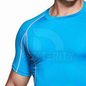 Camiseta Deportiva Cómoda, Transpirable, Ecológica, de Secado Rápido, Spandex/Poliéster, Talla Personalizada, Venta al Por Mayor, Fabricada en Pakistán - Product Image 6