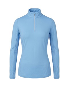 เสื้อขี่ม้าสำหรับผู้หญิง คอตั้ง ซิป ¼  สำหรับฝึกซ้อม - Product Image 1