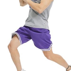 Pantalones Cortos de Baloncesto Transpirables de Último Diseño y Alta Calidad, Nueva Llegada, 100% Poliéster, Diseño Sólido, Cintura Media - Product Image 1