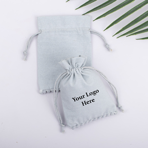 Premium Quality Eco-friendly Customizable Drawstring Bags Jewelry Packaging Pouch Bag <b>Travel</b> Storage <b>Container</b> - Product Image 5