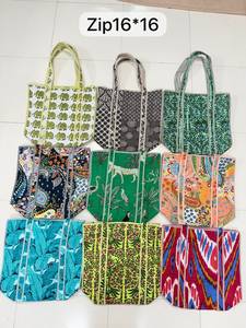 Handmade <b>Quilted</b> Kantha <b>Tote</b> <b>Bags</b> in Cotton for Shopping Travel Everyday Use OEM Wholesale and Export Worldwide Supply - Product Image 2
