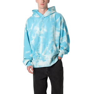 เสื้อฮู้ดดี้สไตล์สตรีทแวร์แบบใหม่สำหรับผู้ชาย ล้างสีแบบแอซิดวอช รับผลิตแบบ OEM ODM ออกแบบตามสั่ง เสื้อฮู้ดดี้ล้างสีแบบแอซิดวอชสำหรับผู้ชาย ปรับแต่งได้ - Product Image 5