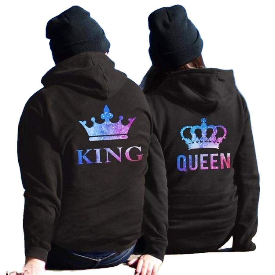 Couple Hoodie Sweat Couple Hoodies Sweatshirts Sweat King Et Queen