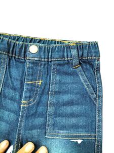 Jeans de Pierna Recta para Hombre, Directo de Fábrica, Sólidos, Transpirables, Ecológicos, Duraderos, Combinan Moda y Resistencia, Tejido de Mezclilla Reforzado, Talla Mediana - Product Image 5