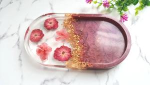 Plateau en résine néon fluorescent pour la décoration moderne des boîtes de nuit et des bars, plateau de service en gros, fournitures artistiques - Product Image 4