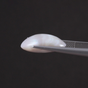 Opale naturelle blanche de qualité supérieure certifiée IGI, pierre précieuse en vrac, 11,17 carats, taille ovale 19x13 mm, taillée à la main, polie, légère - Product Image 2