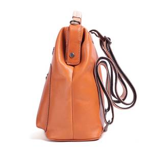 กระเป๋าเป้สะพายหลังหนังแท้ Heritage รุ่นกันน้ำ ป้องกันการโจรกรรม สไตล์วินเทจ สำหรับเดินทาง รุ่น LBP-0393 - Product Image 3