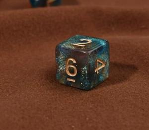 Ensemble de dés en résine professionnel haut de gamme pour les jeux de rôle sur table Dungeons and Dragons, équipement de jeu en gros - Product Image 4