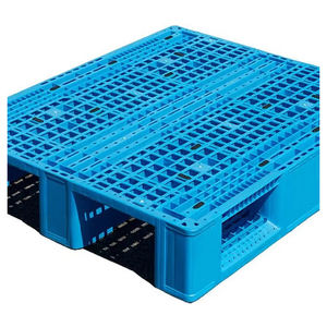 Palette en plastique industrielle durable de type Euro pour le stockage en chambre froide et les applications de l'industrie alimentaire - Product Image 4
