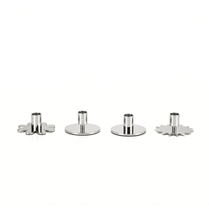 Wedding collection design Shiny <b>Candlestick</b> Holder Modern Design Home Decoration Taper Candle Holder Living Room Decor - Product Image 3