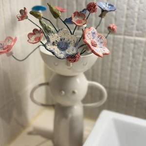 Minimalist Ceramic <b>Vase</b> Matte Finish Tabletop Decor 8-16 Inches Exquisite Durable Design - Product Image 3