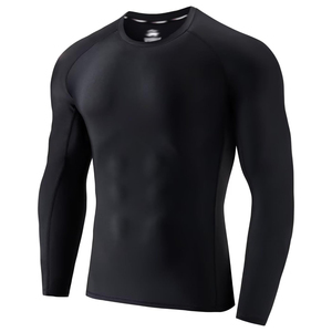 <b>Men</b> Sleeveless Rash Guard <b>Black</b> Orange Geometric Print Quick Dry Compression UPF50+ Sport Top - Product Image 6