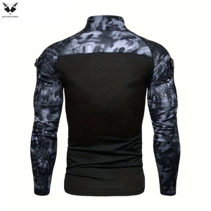 In Different Color Latest Design Product Premium Quality Fight Training Wear Men Quick-Dry Adult Sports Rash Guard Top - Product Image 3