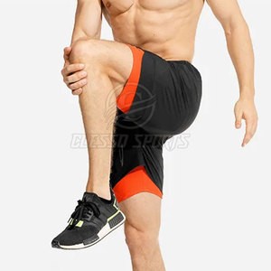 Pantalones Cortos Deportivos Ligeros de Algodón, Transpirables, de Corte Holgado, Diseño Moderno, Más Vendidos, para Hombre - Product Image 3