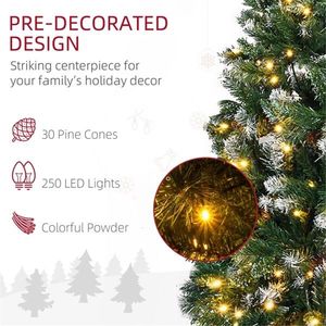 Albero di Natale di 1,8 m, Decorazioni Festive per le Feste - Product Image 4